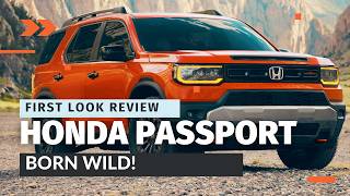 2026 Honda Passport First Look Review Rugged Design OffRoad Capabilities and Tech Features [upl. by Lesko]