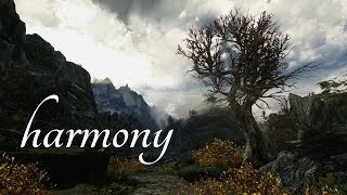 Skyrim HD  HARMONY  RealVision ENB  PC  HD 1080p [upl. by Dnartreb807]