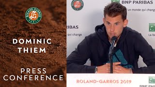 Dominic Thiem  Press Conference after Final  RolandGarros 2019 [upl. by Mukul968]