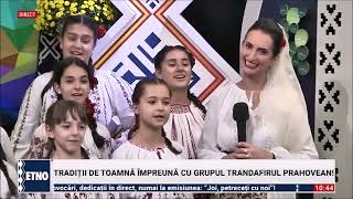 Cristina Stanescu si Grupul vocal „Trandafirul Prahovean”  Hai munteni la joc [upl. by Cheslie265]