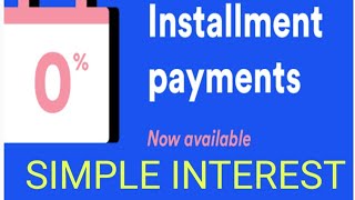 INSTALLMENT PROBLEMS ON SIMPLE INTEREST [upl. by Nywled]