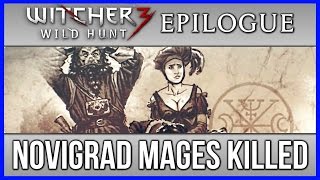 Witcher 3 ► Novigrad Mages Slaughtered Happens if you refuse to help Triss  PreEnding Epilogue [upl. by Nevins]