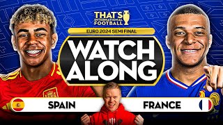 SPAIN vs FRANCE LIVE EURO 2024 with Mark GOLDBRIDGE LIVE [upl. by O'Neill848]