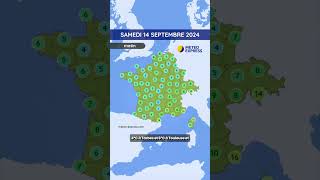 Météo du Samedi 14 au Lundi 16 Septembre 2024 [upl. by Seraphina]