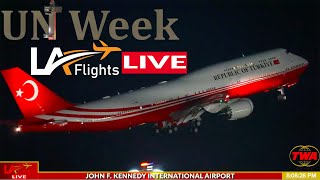 🔴LIVE JFK AIRPORT ACTION  John F Kennedy International  Live Plane Spotting [upl. by Anitniuq983]