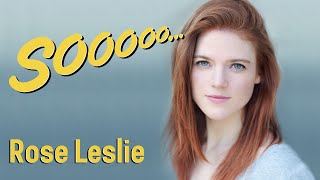 Rose Leslie grew up in a castle [upl. by Grier293]