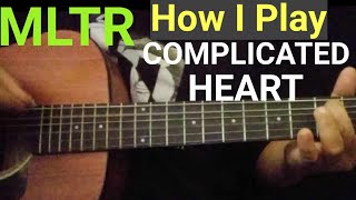 COMPLICATED HEART GUITAR LESSON  MICHAEL LEARNS TO ROCK COMPLICATEDHEART [upl. by Bathsheb]