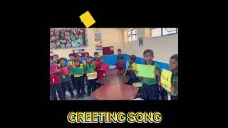 GREETING SONG BY CLASS IB FLN ACTIVITY [upl. by Oyek488]