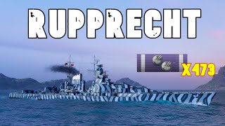 World of WarShips Prinz Rupprecht  5 Kills 297K Damage [upl. by Adniuqal696]