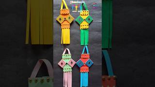 Easy diwali akash kandil  Diy diwali akash kandil  Diy Origami kandil youtubeshorts kandil diy [upl. by Auqinet]