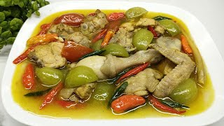 RESEP GARANG ASEM AYAM TANPA SANTAN enak pedes seger [upl. by Forta]