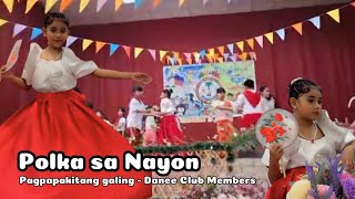 Folk Dance Polka Sa Nayon  Dance Club Performance Gr46 [upl. by Acemahs]