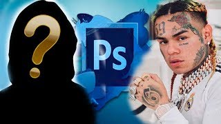 ELIMINANDO TATUAJES DE TRAPEROS en PHOTOSHOP 😱 [upl. by Ninaj519]