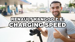 How long does it take to charge Renault Kangoo ZE Charging speed [upl. by Sawyere]