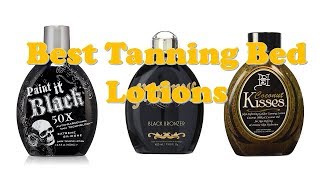 Best Tanning Bed Lotions 2022  Top 10 Tanning Bed Lotions Picks [upl. by Cindelyn]