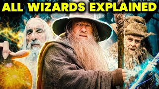 Lord Of The Rings quotALL Mysterious Wizards Explainedquot [upl. by Arutak142]