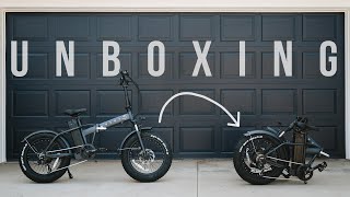 Unboxing the GEN3 Groove  Folding Fat Tire eBike [upl. by Aenel]