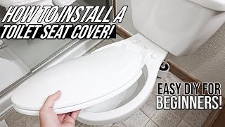 How To Fit A Soft Close Easy Fit Toilet Seat [upl. by Meehan]