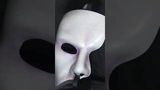 Custom Phantom Mask Makeover 🎭 phantom phantomoftheopera broadway art cosplay [upl. by Betz]