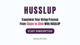 Introducing HUSSLUP Staffing Tools [upl. by Arlie]