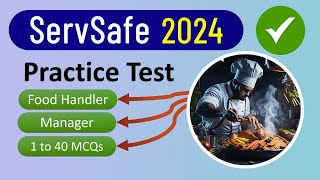 ServSafe Manager Practice Test 2024 Question amp Answer test 1 [upl. by Bills]