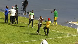 LEGON CITIES OFFICIAL CLASH WITH KOTOKO FAN AT HALFTIME  LEGON CITIES VS KOTOKO [upl. by Mozart]