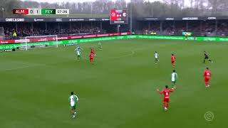 Almere City  Feyenoord the goals [upl. by Keon]