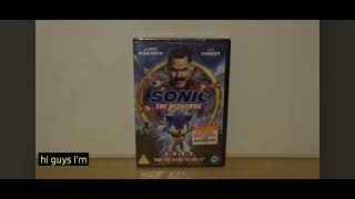 All The Sonic The Hedgehog Movies DVD UK Collection [upl. by Akimet]