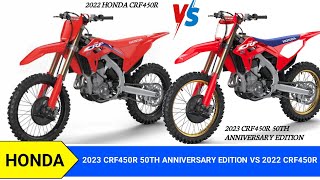 2023 Honda CRF450R VS 2022 Honda CRF450R [upl. by Ursola]