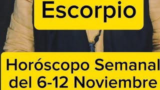 HOROSCOPO DE HOY ESCORPIO [upl. by Attirehs]