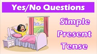 Simple Present YesNo Questions Do and Does in English Grammar [upl. by Lyrret]