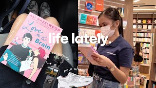 life lately 📹 I broke my macbook pro m3 bookstore trips dji osmo pocket 3 video test [upl. by Egap352]