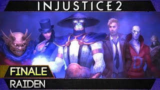 Injustice 2 ITA Finale Multiverso Raiden [upl. by Neila]