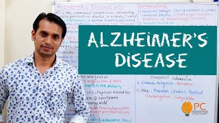 Alzheimers Disease Pathophysiology amp Drug Pharmacology [upl. by Adnahs]