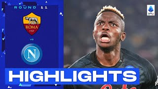 RomaNapoli 01  Osimhen stuns Roma with a belter Goals amp Highlights  Serie A 202223 [upl. by Nuj]