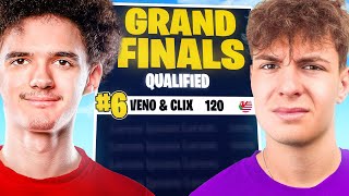 Veno amp Clix QUALIFIED for FNCS Grand Finals 🏆 [upl. by Vikky609]