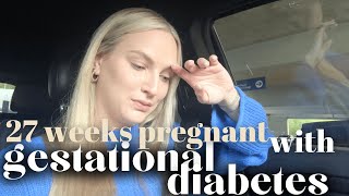 I was diagnosed with Gestational Diabetes  27 Weeks Pregnant  Glucose Test [upl. by Alysoun]