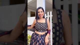 Black Lehnga grwm indianwedding 30daychallenge youtubeshorts [upl. by Nosreve621]