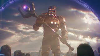 Celestial Destroys an Entire Planet Scene  Guardians Of The Galaxy 2014 Movie Clip HD [upl. by Edak]