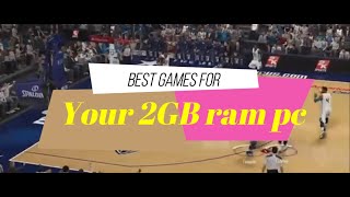 Top 3 best games for your 2 GB ram pclaptop [upl. by Irrej239]