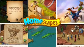 Homescapes The Wild West  New Event New Challenges [upl. by Ahsiken]