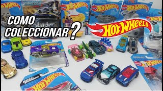 como coleccionar hotwheels  series hotwheels autos básicos [upl. by Neelrahs]