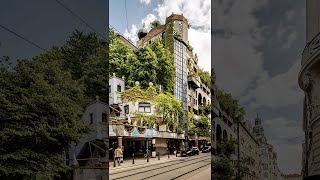 Hundertwasser  A Magical place in Vienna shorts [upl. by Nolahc]