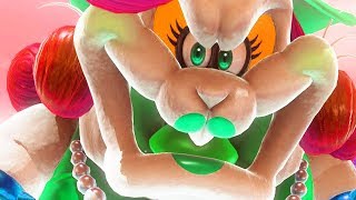 Super Mario Odyssey  Spewart Broodal All Broodal Boss EncountersPerfect DLC Showcase [upl. by Fransis]