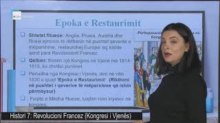 Histori 7  Revolucioni Francez Kongresi i Vjenës [upl. by Aldus]