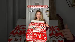 Otvaramo Nutella advent kalendar 🍫 nutella adventcalendar [upl. by Aerol809]