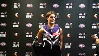 AFL DRAFT  New Docker Murphy Reid quotsuper pumpedquot to head West [upl. by Dickson]