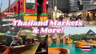 Laiden Vlogs  Thailands MustVisit Markets amp Cafe 🇹🇭 [upl. by Ewold]