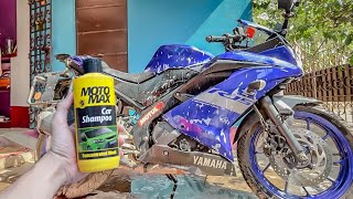 I used Moto Max Shampoo on my bike [upl. by Aikemet]