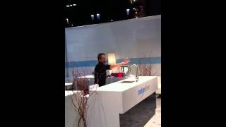 Mixologists using MotionSense at KBIS 2012 [upl. by Stilla921]